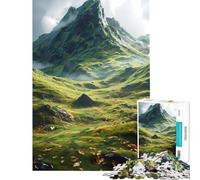 Rompecabezas para Adultos de 1000 Piezas con un Encantador Paisaje Diversión para Disfrutar en casa Mejora la Memoria y es Ideal para Relajarse para Mayores de 14 años (50x75cm)