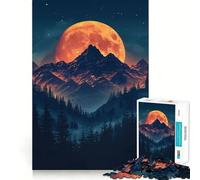 Rompecabezas para Adultos de 1000 Piezas con un Hermoso Paisaje Natural Diseño Limpio y Elegante Ideal para ejercitar la Mente Momentos de Ocio y como Regalo de cumpleaños (50x75cm)