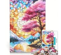 Rompecabezas para Adultos de 1000 Piezas con un Maravilloso Paisaje Ideal para Decorar la Pared o para divertirse en casa y Fortalecer el Amor en Pareja 50x75cm