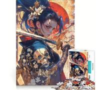 Rompecabezas para Adultos de 1000 Piezas con una Chica de Anime Japonesa Ideal para Relajarse interactuar Entre Padres e Hijos Pertenece a la colección de Artistas y es una Obra de Bellas Artes