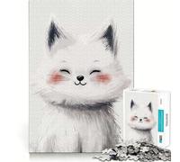 Rompecabezas para Adultos de 1000 Piezas con una Encantadora Sonrisa Felina Diseño, Ideal para Resolver Problemas,Disfrutar de Momentos acogedores y Decorar la Pared en Navidad 38x52cm