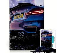 Rompecabezas para Adultos de 1000 Piezas con Vista Trasera del BMW M Corte Impecable Diversión,ejercitamiento Mental,Juego para el Tiempo Libre,decoración navideña 38x26cm