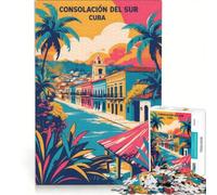 Rompecabezas para Adultos de 1000 Piezas Consolacion del Sur Cuba, Juguetes de Bricolaje, Hand Speed Race, con Piezas de Formas aleatorias Que encajan Perfectamente 50x75cm