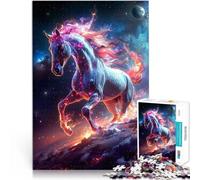 Rompecabezas para Adultos de 1000 Piezas Corriendo por la Galaxia Juguetes Juegos Educativos Antiestrés Gran Regalo para Juegos 75x50cm