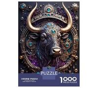 Rompecabezas para Adultos De 1000 Piezas Cosmic Bull Engine Rompecabezas para Adultos Juegos Relajantes Decoración del Hogar Desafío Educativo 38x26cm/1000pcs