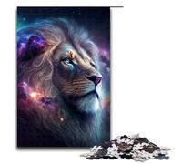 Rompecabezas para Adultos de 1000 Piezas, Cosmic Mufasa, el Rey León, Rompecabezas Imposible, Juego Familiar, antiestrés, desafío difícil, 1000 Piezas