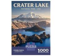 Rompecabezas para Adultos De 1000 Piezas Crater Lake National Park Rompecabezas para Adultos Juego Práctico Difícil Difícil Cumpleaños Y Navidad 38x26cm/1000pcs
