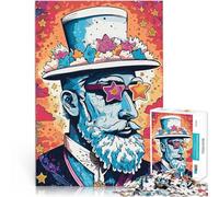 Rompecabezas para Adultos de 1000 Piezas Creador de Tendencias Masculino Montaje de Patrones Regalos de cumpleaños, Regalos, Arte Mural 38x26cm