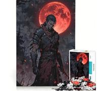Rompecabezas para Adultos de 1000 Piezas Crimson Moon Sentinel, Juego Interactivo, Actividades Familiares, Toda la Familia 38x52cm