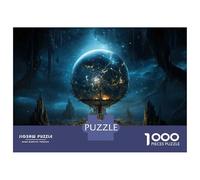 Rompecabezas para Adultos De 1000 Piezas Crystal Ball Mystic Light Rompecabezas para Adultos Juego Familiar Vacaciones En Casa Matar El Tiempo Gran Regalo para Jugar 52x38cm/1000pcs