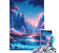 Rompecabezas para Adultos de 1000 Piezas Cuento de Hadas V Diversión en casa Juego de ingenio desafiante Apto para Mayores de 14 años 38x52cm