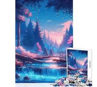 Rompecabezas para Adultos de 1000 Piezas Cuento de Hadas V Juguetes de Bricolaje Regalos de Amigo Secreto Juego de ingenio Interesante Juego para Reducir el estrés tamaño 38x52cm