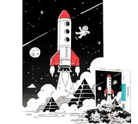 Rompecabezas para Adultos de 1000 Piezas Cuentos cósmicos Actividades Divertidas para Hacer en casa Actividades Familiares Juegos relajantes para Mayores de 14 años Juego de Rompecabezas Disponible