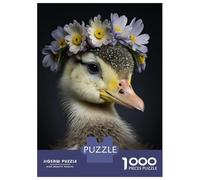 Rompecabezas para Adultos De 1000 Piezas Cute Baby Fluffy Duck Rompecabezas para Adultos Juguetes Antiestrés Regalos para Mujeres Cumpleaños Y Navidad 38x26cm/1000pcs