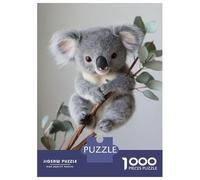 Rompecabezas para Adultos De 1000 Piezas Cute Fluffy Koala Rompecabezas para Adultos Juegos Familiares Decoración Perfecta Cumpleaños Y Navidad 38x26cm/1000pcs