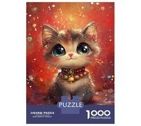 Rompecabezas para Adultos De 1000 Piezas Cute Kitty Charm-2 Rompecabezas para Adultos Juego Familiar Análisis Y Desafío Educativo De Lógica 38x26cm/1000pcs