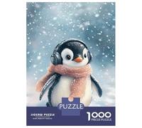 Rompecabezas para Adultos De 1000 Piezas Cute Penguin in Snow-7 Rompecabezas para Adultos Juguetes Antiestrés Regalos para Mujeres Cumpleaños Y Navidad 38x26cm/1000pcs