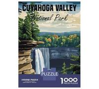 Rompecabezas para Adultos De 1000 Piezas Cuyahoga Valley National Park Rompecabezas para Adolescentes Juguetes De Bricolaje Corte De Precisión Difícil Y Desafiante 70x50cm/1000pcs