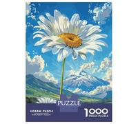 Rompecabezas para Adultos De 1000 Piezas Daisy Mountain View Rompecabezas para Adultos Juego Práctico Montaje De Patrones Cumpleaños Y Navidad 70x50cm/1000pcs