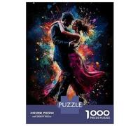Rompecabezas para Adultos De 1000 Piezas Dancing Couple Art Print Rompecabezas para Adultos Juegos Familiares Arte De Pared Oferta como Regalos para Toda La Familia 70x50cm/1000pcs