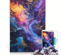 Rompecabezas para Adultos de 1000 Piezas: Danza Cósmica, Juego Educativo, para Relajarse intelectualmente, Regalo de cumpleaños 50x75cm