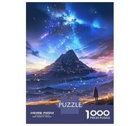 Rompecabezas para Adultos De 1000 Piezas Dawn of Galaxy Couple Rompecabezas para Adultos Juegos Relajantes Desafío Difícil Actividades Divertidas En Casa 38x26cm/1000pcs