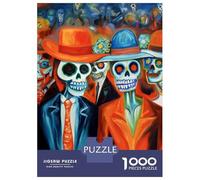 Rompecabezas para Adultos De 1000 Piezas Day of The Dead Parade Rompecabezas para Adultos Juegos De Relajación Desafío Difícil Juego Desafiante Regalos 70x50cm/1000pcs