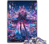 Rompecabezas para Adultos de 1000 Piezas de Anime japonés para niñas Mayores de 14 años, Juego práctico, 50x75cm