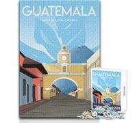 Rompecabezas para Adultos de 1000 Piezas de Antigua Guatemala,Juegos educativos,patrón de ensamblaje,Juguete Educativo,tamaño 38x52cm