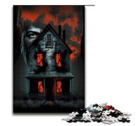 Rompecabezas para Adultos de 1000 Piezas de Arte de Terror Rompecabezas: Cada Pieza es única desafiante Juego Familiar y Divertido 75 x 50 cm