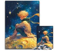 Rompecabezas para Adultos de 1000 Piezas de cartón de El Principito, Cielo Nocturno, Juguetes educativos, Toda la Familia a Partir de los 14 años, 26x38cm