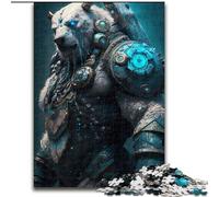 Rompecabezas para Adultos de 1000 Piezas de cartón del Oso del Silencio, tamaño 26x38cm, Regalo de desafío Mental, Actividad educativa para Adolescentes