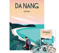 Rompecabezas para Adultos de 1000 Piezas de Da Nang para Juegos educativos desafíos Juguetes Juegos Familiares diversión Familiar Regalos de cumpleaños tamaño 75x50cm