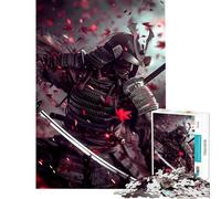Rompecabezas para Adultos de 1000 Piezas de El Último Samurai para Juegos educativos Juguetes didácticos Regalos de Amigo Invisible y decoración del hogar (tamaño 38x52cm)