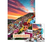 Rompecabezas para Adultos de 1000 Piezas de Guanajuato Juguetes adictivos para Cultivar la Paciencia Juegos Divertidos y educativos Regalo de cumpleaños (tamaño 50x75cm)
