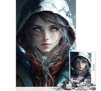 Rompecabezas para Adultos de 1000 Piezas de Icy Anime Juguetes antiestrés de Supervivencia Regalo para cumpleaños Juego Imposible Que Potencia el Amor Entre Parejas tamaño 38x52cm