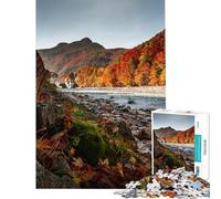 Rompecabezas para Adultos de 1000 Piezas de Saalach Bad Reichenhall Juguete para decoración de Pared Análisis y lógica cumpleaños y Navidad (tamaño 38x26cm)