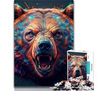 Rompecabezas para Adultos de 1000 Piezas de The Mighty Bear, un Juego desafiante Ideal para Regalar a Toda la Familia (tamaño 38x26cm)