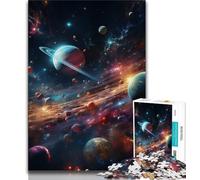 Rompecabezas para Adultos de 1000 Piezas de un Universo Colorido Un Juego desafiante, Ideal para Regalar a Toda la Familia (tamaño 75x50cm)