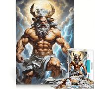 Rompecabezas para Adultos de 1000 Piezas de Zeus Juego Educativo desafiante para completar Regalo de Juego desafiante 50x75cm