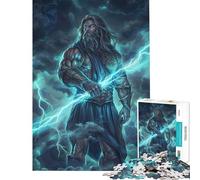 Rompecabezas para Adultos de 1000 Piezas de Zeus Un Reto difícil de completar Juego práctico y difícil Apto para Mayores de 14 años 50x75cm