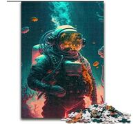 Rompecabezas para Adultos de 1000 Piezas: Deep End Celestial Diver. Tamaño: 50x75cm. Un desafío para la Mente, una Actividad Familiar, decoración del hogar y un Regalo navideño.