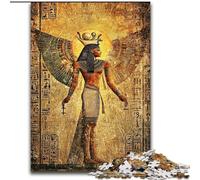 Rompecabezas para Adultos de 1000 Piezas del Antiguo Dios Egipcio Ra, desafío de Inteligencia Cerebral, Juguetes adictivos, Regalo de cumpleaños, Regalos, Arte de Pared, 38x26cm