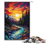 Rompecabezas para Adultos de 1000 Piezas del Parque Nacional Banff Ideal para Decorar el hogar Regalo Ideal para Toda la Familia 1000 Piezas (38 x 26 cm)