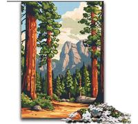 Rompecabezas para Adultos de 1000 Piezas del Parque Nacional de Yosemite, Juguete Educativo Intelectual descompresor, Regalo de cumpleaños, 75x100cm