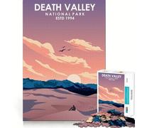 Rompecabezas para Adultos de 1000 Piezas del Parque Nacional del Valle de la Muerte Ideal para Decorar,un Reto Mental,un Regalo para Pasar el rato, cumpleaños o para Aficionados