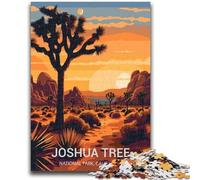 Rompecabezas para Adultos de 1000 Piezas del Parque Nacional Joshua Tree Diversión Familiar Toda la Familia a Partir de los 14 años (tamaño 50x70cm)
