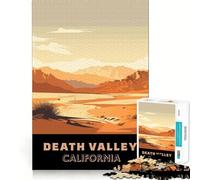Rompecabezas para Adultos de 1000 Piezas del Valle de la Muerte,California Ideal para Decorar y ejercitar la Mente divertirse en casa Regalo de cumpleaños o para Aficionados