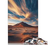 Rompecabezas para Adultos de 1000 Piezas Desert Twilight Rush, Rompecabezas para Adultos, Adultos (75 x 50 cm)