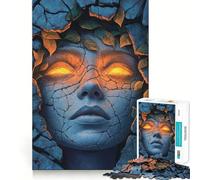 Rompecabezas para Adultos de 1000 Piezas Despertar en la Piedra,Corte Premium,Juego Divertido,Tiempo Libre, (50x75cm)